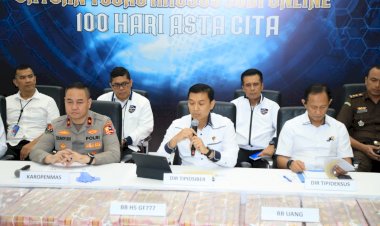 Polri-Ungkap-Tiga-Kasus-Besar-Judi-Online:-Sita-Aset-Rp61-Miliar,-Ungkap-Sindikat-Internasional