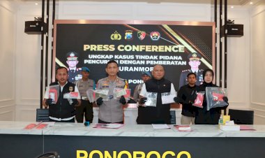Polres-Ponorogo-Ungkap-Kasus-Curanmor,-Tersangka-Residivis-Diamankan