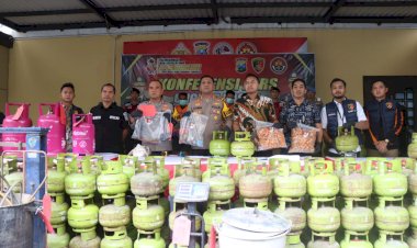 Polresta-Sidoarjo-Bongkar-Dua-Gudang-Pengoplosan-LPG