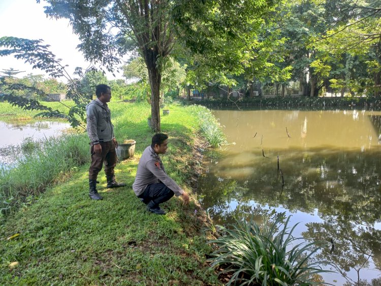 Polsek Sidoarjo Kota Optimalkan Lahan Pekarangan untuk Ketahanan Pangan Warga Rangkah Kidul