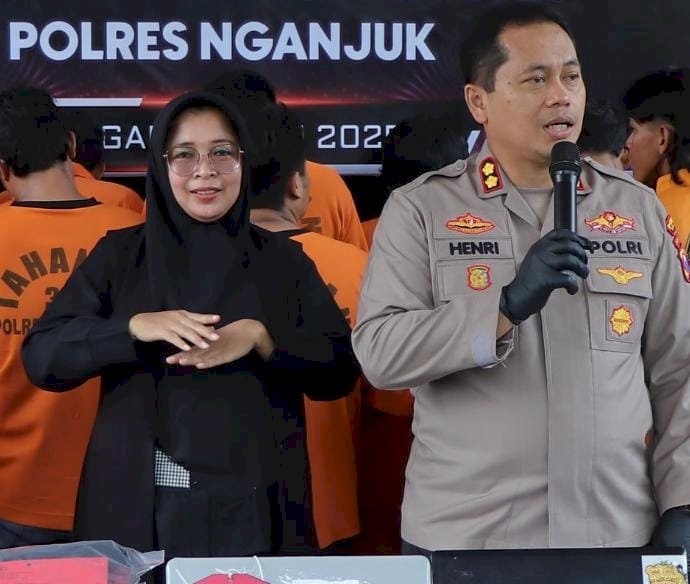 Polres Nganjuk Ungkap Jaringan Narkoba Sita 17 Ribu Pil LL dan Puluhan Gram Sabu