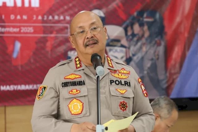Kalemdikpol Polri Komjen Pol Chryshnanda: Jadilah Polisi yang Bermanfaat dan Rendah Hati bagi Rakyat