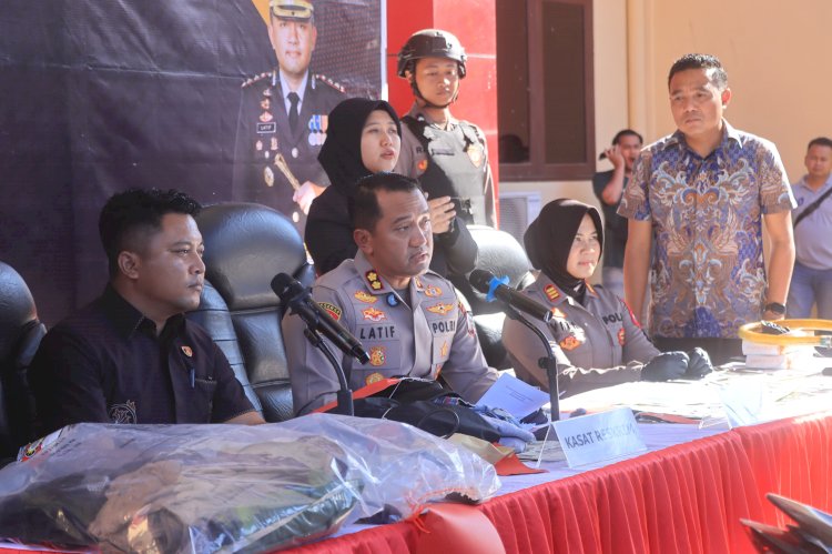 Polres Probolinggo Amankan Tujuh Tersangka Curas dan Curanmor
